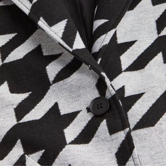 H&M Houndstooth Coat New - Picture 5 of 10